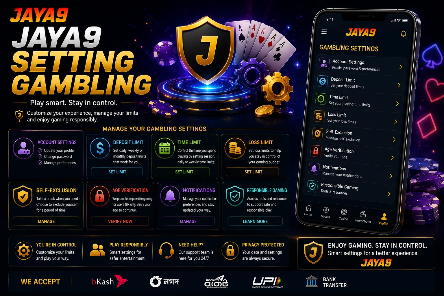 Jaya9 Setting Gambling